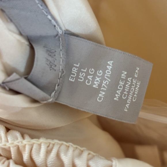 NWT white off white tube empire waist dress so pretty - Picture 4 of 4